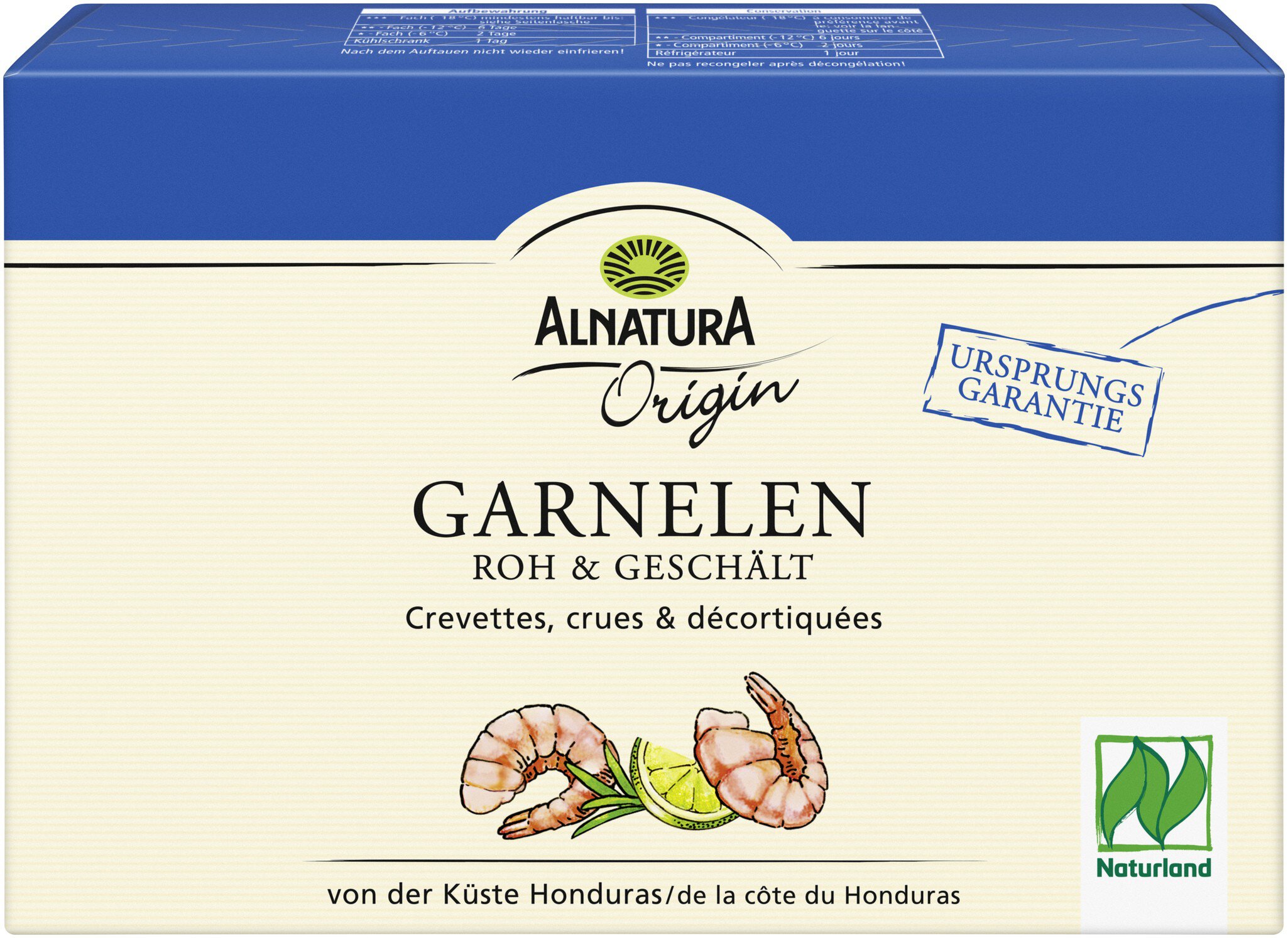 Garnelen TK 225 g in Bio Qualität von Alnatura Origin