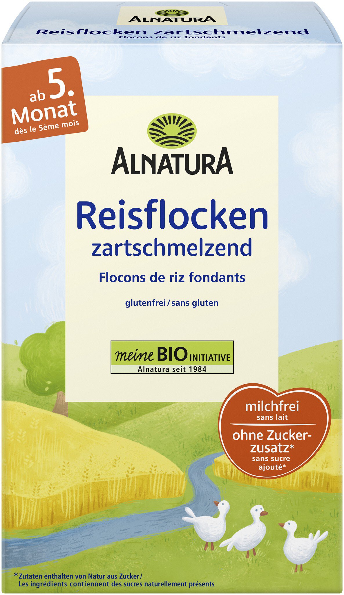 Reisflocken Zartschmelzend G In Bio Qualit T Von Alnatura