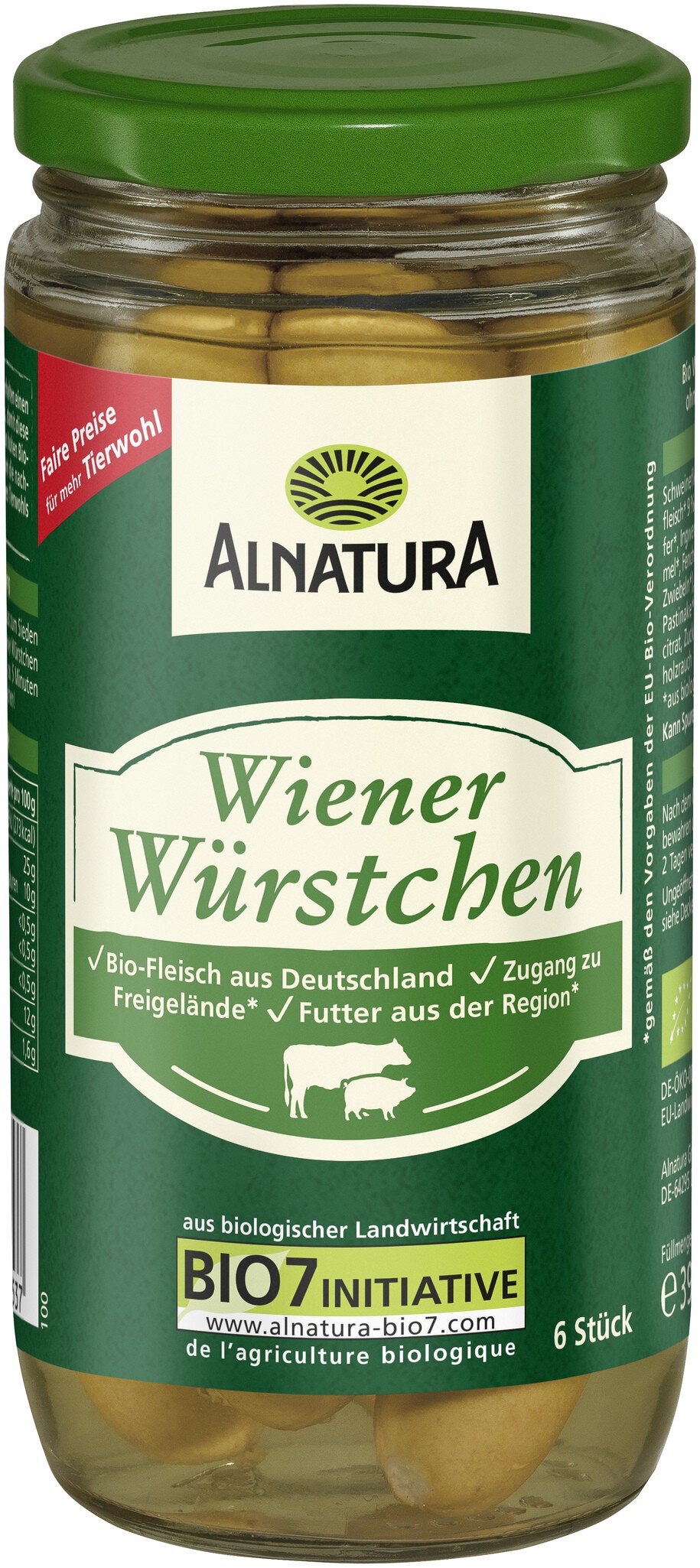 Wiener W Rstchen G In Bio Qualit T Von Alnatura