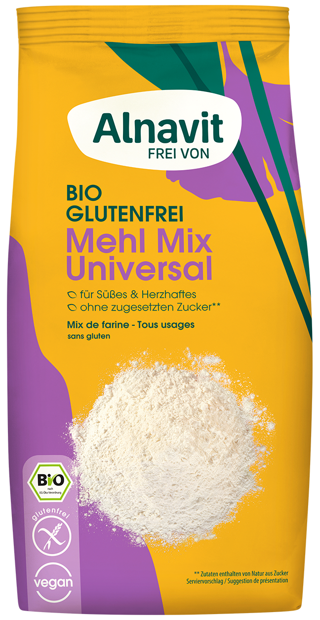 Mehl Mix Universal 500 G In Bio Qualit t Von Alnavit 