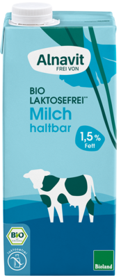 Laktosefreie H-Milch 1,5 %
