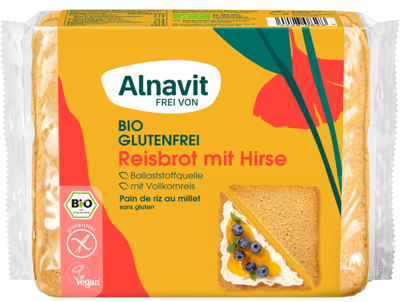 Reisbrot mit Hirse 