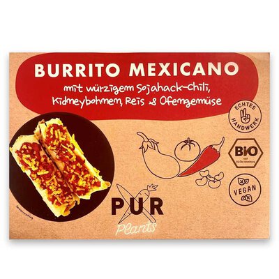Burrito Mexicano mit Sojahack (TK)