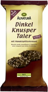 Dinkel-Knusper-Taler Zartbitter 