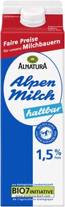 Haltbare Alpenmilch 1,5%