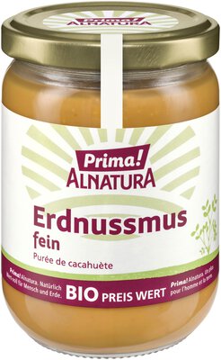 Erdnussmus fein