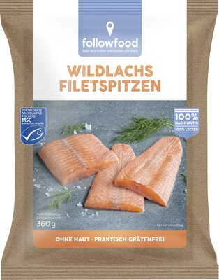 Wildlachs Filetspitzen (TK) 