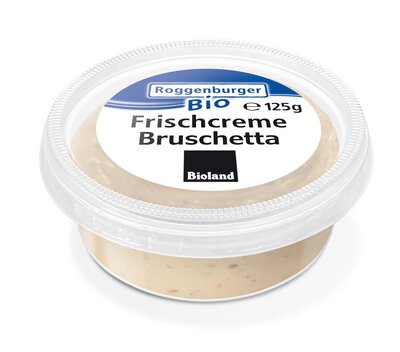 Frischecreme Bruschetta