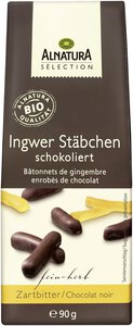 Sélection Ingwerstäbchen, schokoliert