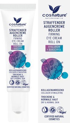 Augencreme Roll-On Hyaluron + Bakuchiol