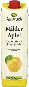 Milder Apfelsaft naturtrüb