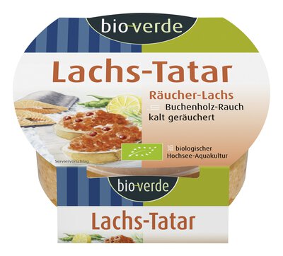 Räucherlachs-Tatar