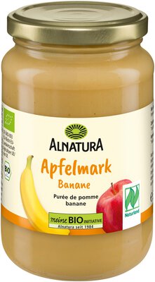 Apfelmark mit Banane 