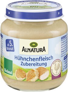 Hühnchenfleisch-Zubereitung 