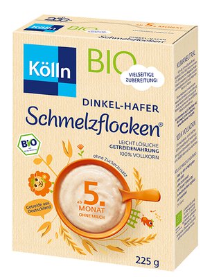 Schmelzflocken Dinkel Hafer