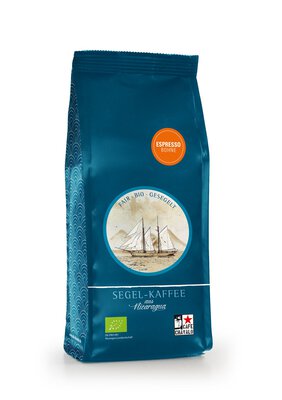 Segel-Espresso ganze Bohne