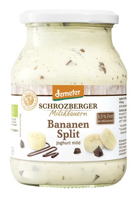 Bananensplit Joghurt 3,5%