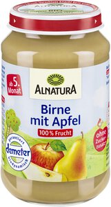 Birne mit Apfel 