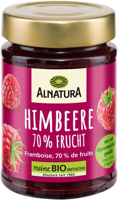 Fruchtaufstrich Himbeere mit Agavendicksaft 