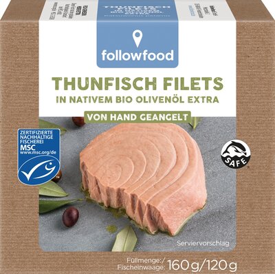 Thunfisch Filets in Olivenöl