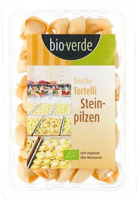 Frische Tortelli mit Steinpilzen
