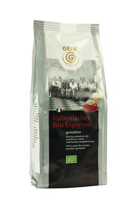 Italienischer Bio-Espresso gemahlen