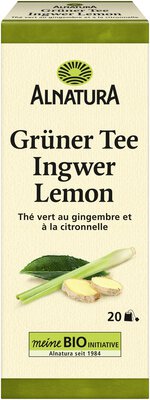 Grüner Tee Ingwer-Lemon