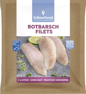 MSC Rotbarsch Filets Beutel (TK) 