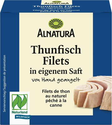 Thunfischfilets in eigenem Saft