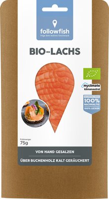 Lachs in Scheiben kalt geräuchert