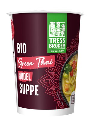 Green Thai Nudel Suppe 