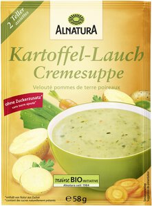 Kartoffel-Lauch-Cremesuppe