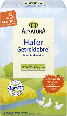 Hafer-Getreidebrei 