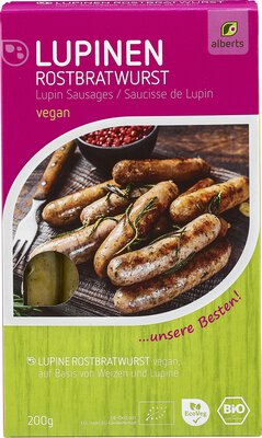 Lupinen Rostbratwürstchen