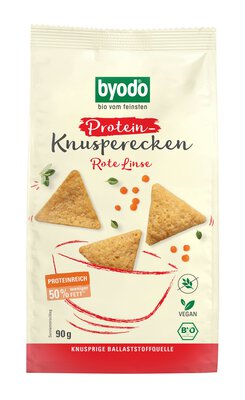 Protein Knusperecken Rote Linse 