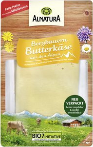 Bergbauern-Butterkäse in Scheiben
