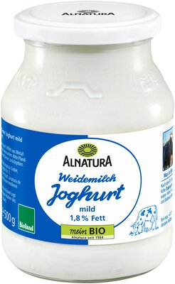 Weidemilch-Joghurt 1,5 % Fett im Mehrwegglas