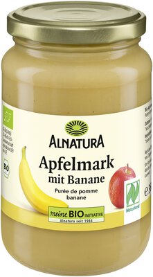 Apfelmark mit Banane 