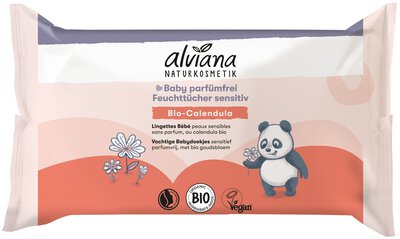 Baby parfümfrei Feuchttücher sensitiv mit Bio-Calendula