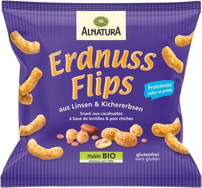 Erdnussflips Linse & Kichererbse