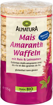 Mais-Amaranth-Waffeln