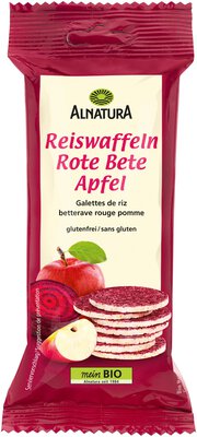 Reiswaffeln Rote Bete Apfel