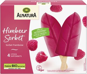 Himbeer-Sorbet (4 Stück)