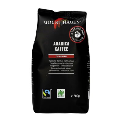 Arabica Kaffee gemahlen