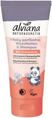 Baby parfümfrei Waschlotion & Shampoo mit Bio-Calendula