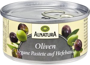 Olive  - vegane Pastete auf Hefebasis 