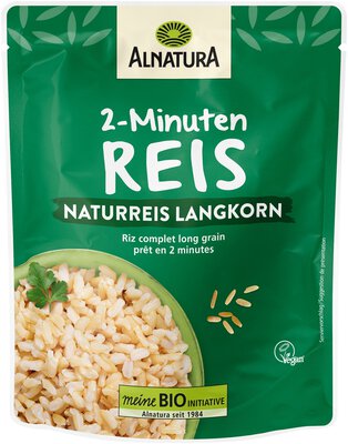 2-Minuten-Reis Naturreis Langkorn