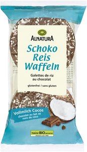 Schoko-Reiswaffeln Vollmilch-Cocos