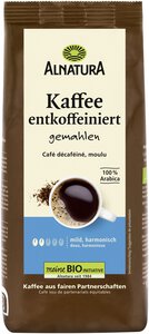 Kaffee entkoffeiniert (gemahlen)