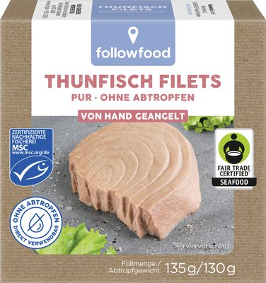 Thunfisch Filets ohne abtropfen